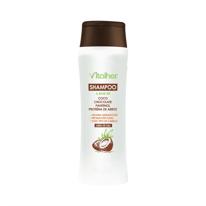 Shampoo Coco y Chocolate Vitalher