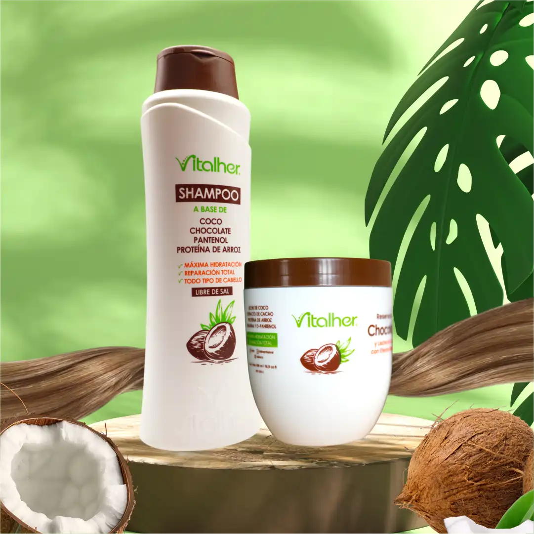 Kit hidratación coco y chocolate x350 mL
