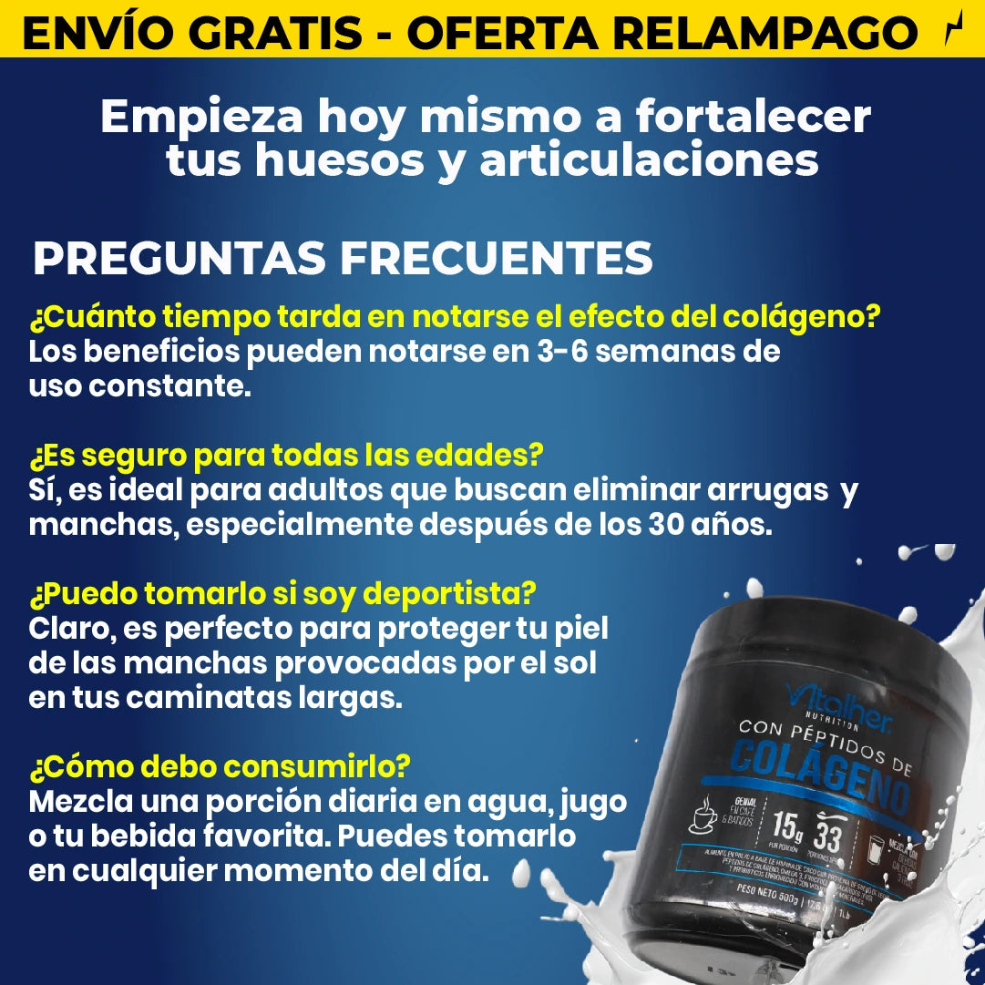 Péptidos de Colágeno